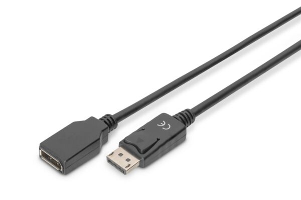 Cavo Prolunga Displayport Connettori Dp Maschio/Femmina Mt. 2