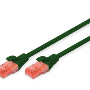 Cavo Rete Utp Cat 6 Non Schermato Mt 2 Verde