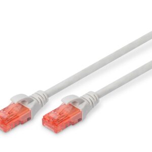 Digitus Cavo Di Rete Utp, Cat 6, Non Schermato, 3Mt, Grigio