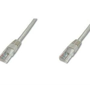 Digitus Cavo Di Rete Utp, Cat 5E, Non Schermato, 5Mt, Grigio