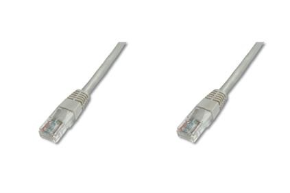 Digitus Cavo Di Rete Utp, Cat 5E, Non Schermato, 5Mt, Grigio