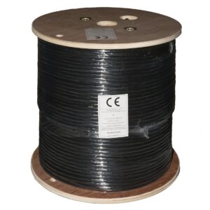 Cavo Solido U/Utp Per Reti Categoria 6 Awg24 In Rame Per Esterno Guaina Pe Matassa 305 Mt