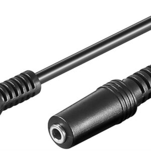 Cavo Stereo Jack 3.5 Mm. Prolunga Scheda Audio Per Cuffie/Casse Maschio/Femmina Mt. 10