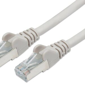 Cavo patch CAT 6a cavo per rete, LAN ed Ethernet 5m grigio