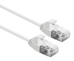 Cavo patch cavo CAT 8 per rete, LAN ed Ethernet 0,5 m bianco