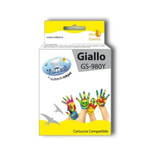 Compatibile Cartuccia  Brother LC-980 LC-38 LC-1100 LC-61 980Y Giallo