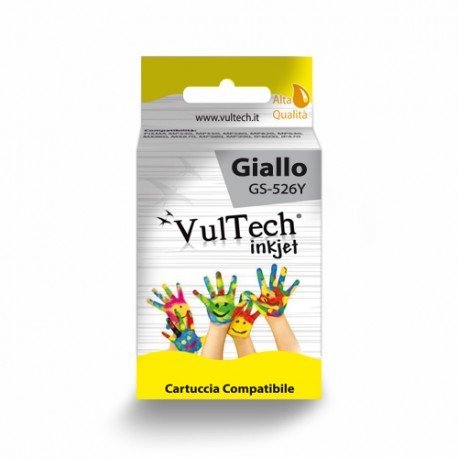 Compatibile Cartuccia Canon PGI-526Y Giallo CLI-526Y