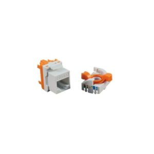 Connettore Cromad Femmina RJ45 Cat.6 UTP Girevole 180?