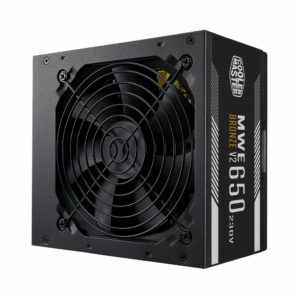 Cooler Master Alimentatore Mwe 650W V2 230V 80Plus Bronze Atx 120Mm Fan Active, Non Modulare