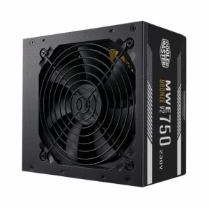 Cooler Master Alimentatore Mwe 750W V2 230V 80Plus Bronze Atx 120Mm Fan Active, Non Modulare