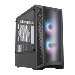 Cooler Master Case Masterbox Mb320L Argb With Controller - Side-Panel - Cabinet Gaming - Mini-Tower