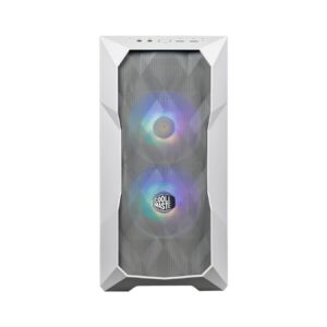 Cooler Master Case Masterbox Td300 Mesh White Argb, Side-Panel, Mid-Tower, Micro-Atx Mini-Itx