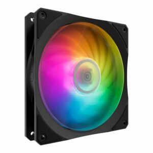 Cooler Master Ventola Mobius 140P Argb 140X25, Argb Gen2, 01900 Rpm