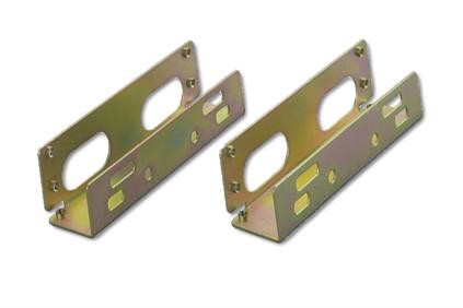 Coppia Frame Universale In Metallo Con Viti Hd 3,5"  Per Montaggio Su Alloggiamenti 5.25"