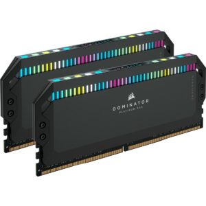 Corsair Ram Dominator Platinum Rgb Ddr5 32Gb 2X16Gb Ddr5 6000 Pc5-48000 C36 1.4V Intel Xmp Memory -