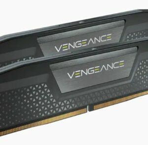 Corsair Ram Vengeance Ddr5 16Gb 2X8Gb Ddr5 5200 Pc5-41600 C40 1.25V Intel Xmp Memory - Black