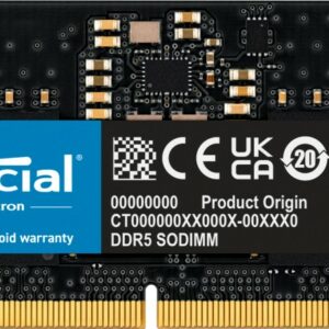 Crucial CT8G48C40S5 memoria 8 GB 1 x 8 GB DDR5 4800 MHz