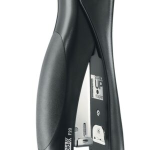 Cucitrice verticale Rapid Ultimate F20 - Fino a 20 fogli - Per punti 24/6 e 26/6 - Pinzatura chiusa e con spilli - Colore nero