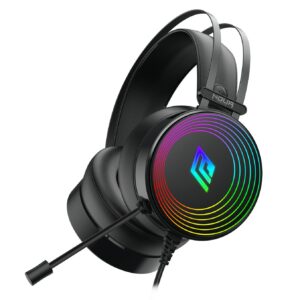 Cuffia C/Microfono Usb/3,5Mm Gaming Rgb Bk Crux