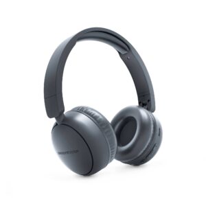 Cuffie Bluetooth Energy Sistem con Radio FM - 100% Plastica Riciclata - Lettore MP3 e Lettore MicroSD - Tecnologia Bluetooth - Colore Grigio