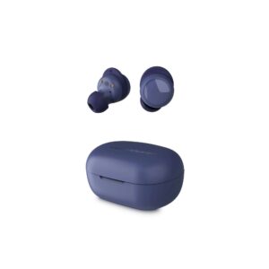 Cuffie Sportive Wireless Energy Sistem - 100% Plastica Riciclata - Resistenza all'Acqua IPX4 - Vestibilità Sicura - Durata Batteria 22h - Tecnologia Bluetooth - Colore Blu