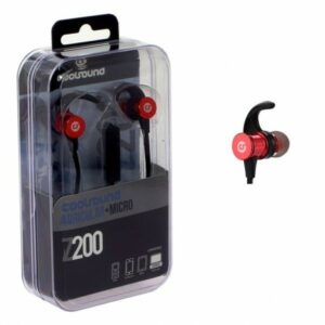 Cuffie intrauricolari Coolsound Z200 con microfono - Controllo del volume - Cavo da 1,20 m