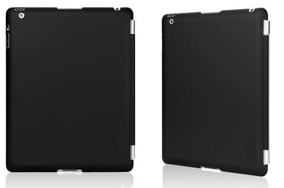 Custodia semirigida per iPad 2 / 3 nera