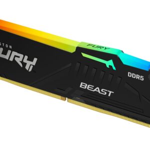 Ddr5 32Gb 4800 Mhz Fury Beast Black Rgb Cl38 Kingston