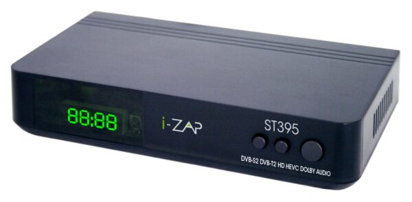 Decoder Dvbt-2 S2 Terrestre + Satel I-Zapt395 Compatibile Bonus 2 Tuner