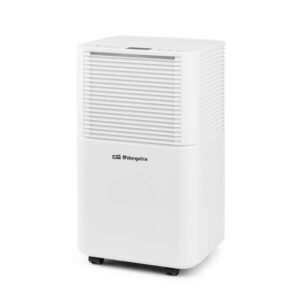 Deumidificatore ecologico Orbegozo DH 1240 Deumidificazione 12 L/giorno - Display digitale - 3 modalità di funzionamento - Refrigerante R290 - Filtro antipolvere - Capacità 2 L