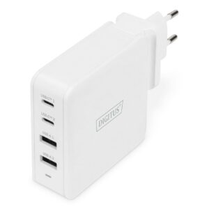 Digitus Adattatore Di Ricarica Universale Usb A 4 Porte, Usb-C / Usb A, 100 W