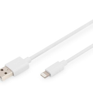 Digitus Da Lightning A Cavo Dati/Di Ricarica Usb A, Certificato Mfi  Mt 2