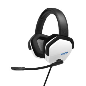 Energy Sistem ESG 4 WHITE Thunder Cuffie Cablato A Padiglione Giocare USB tipo A Bianco