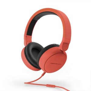 Energy Sistem Style 1 Talk Auricolare Cablato A Padiglione Musica e Chiamate Nero, Rosso