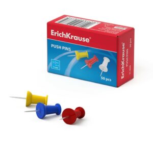 ErichKrause 24877 Puntina&Chiodino Multicolore 50 pz