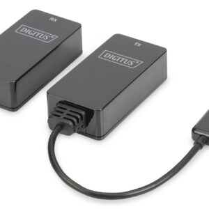 Digitus Estensore Di Linea Usb Fino A 45 Mt. Tramite Cavo Rete Cat 5E