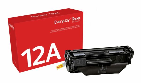 Everyday Toner Nero compatibile con HP 12A (Q2612A/ CRG-104/ FX-9/ CRG-103)