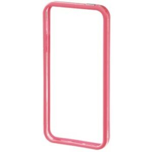 Hama Edge Protector iPhone 5 custodia per cellulare Rosa, Trasparente