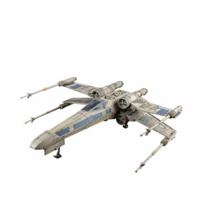 Hasbro Disney Star Wars Collezione vintage Replica X-Wing Fighter + Anton Merrick Rogue Squadron - Ali mobili - Figura da 9 cm. Alto