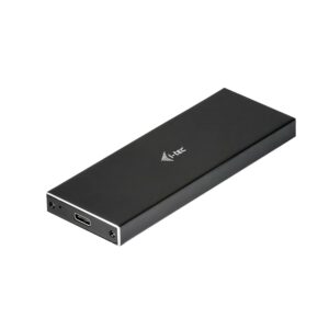 I-Tec Box Esterno Ssd M2 Sata Usb-C Metal Black