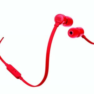 JBL T110 Auricolare Cablato In-ear Musica e Chiamate Rosso