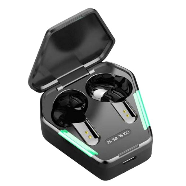 KeepOut HX-AVENGER cuffia e auricolare Wireless In-ear Giocare Bluetooth Nero