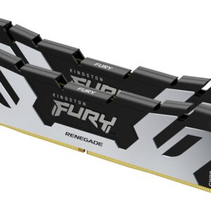 Kingston Technology FURY 32GB 6400MT/s DDR5 CL32 DIMM (Kit da 2) Renegade Silver