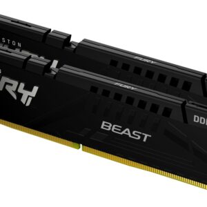 Kingston Technology FURY Beast 16 GB 5200 MT/s DDR5 CL36 DIMM (Kit da 2) Black EXPO