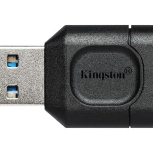 Kingston Technology MobileLite Plus lettore di schede USB 3.2 Gen 1 (3.1 Gen 1) Type-A Nero