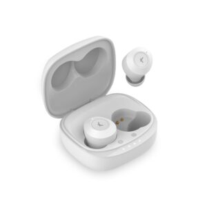 Ksix BXTW08B cuffia e auricolare True Wireless Stereo (TWS) In-ear Chiamate/Musica/Sport/Tutti i giorni USB tipo-C Bluetooth Bianco