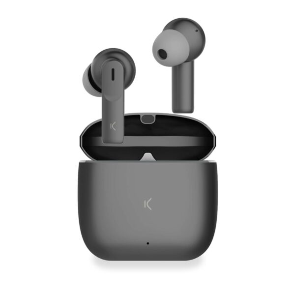 Ksix BXTW10N cuffia e auricolare True Wireless Stereo (TWS) In-ear Musica e Chiamate USB tipo-C Bluetooth Grigio