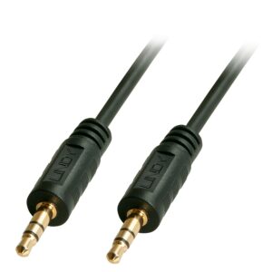 Lindy Cavo Audio Jack 3.5Mm, M/M, 1Mt, Nero