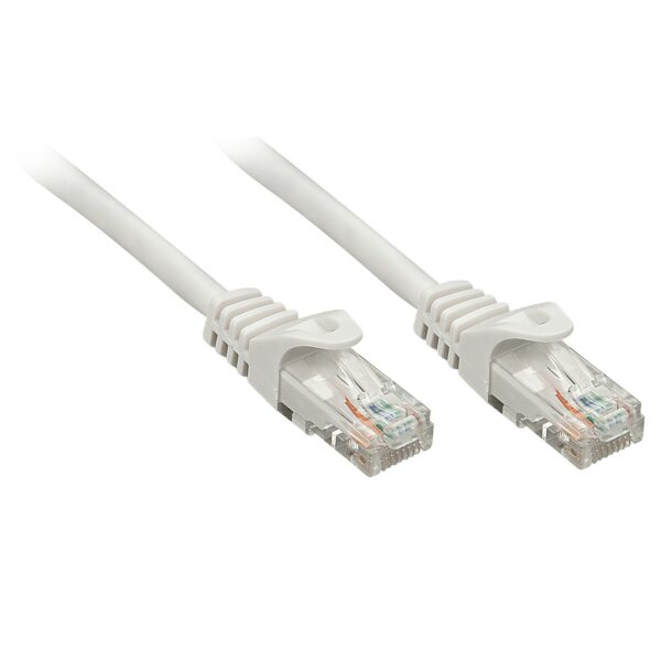 Lindy Cavo Di Rete Cat 5E U/Utp 5 Mt, Grigio