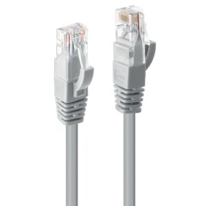 Lindy Cavo Di Rete Cat 6 0,5Mt U/Utp Grigio Non Schermato